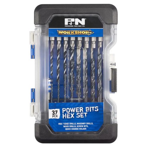SUTTON 37 PCE POWER BIT HEX SET